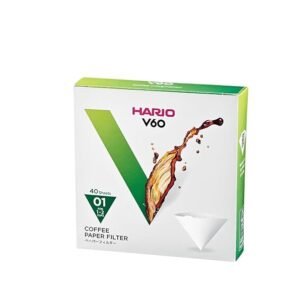 Hario V60 Paper Filters Box 01 40pcs