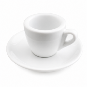 White Matt Espresso Cup Thick wall 55 ML
