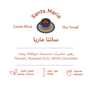 كوستاريكا سانتا ماريا المغسولة